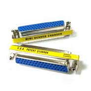 Mini Gender Changer, DB50 Female / Female